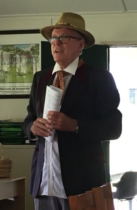 President Michael leads anthem on Australia Day