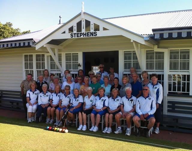 Stephens club photo with patron Nicole Johnston and a look at post-AGM Sunday