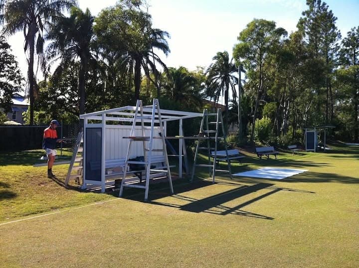 Storm damage repairs underway at Stephens