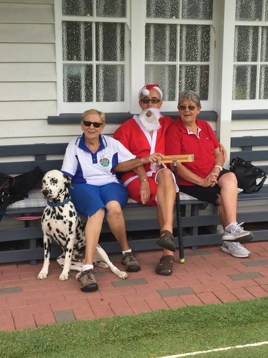 Santa and Monty the Dog join festive party