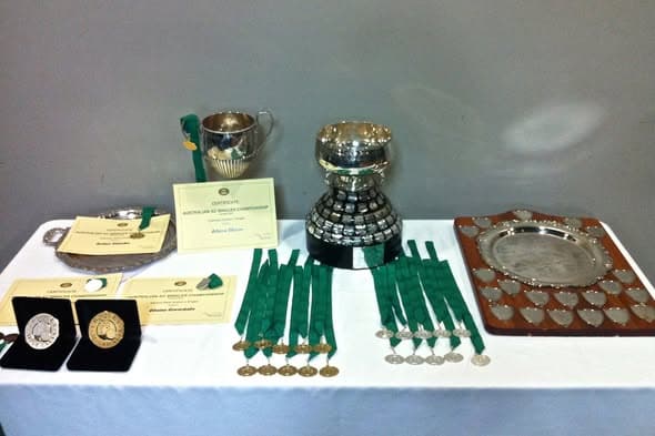 Queenslanders compete in Melbourne at Australian Singles and Eire Cup