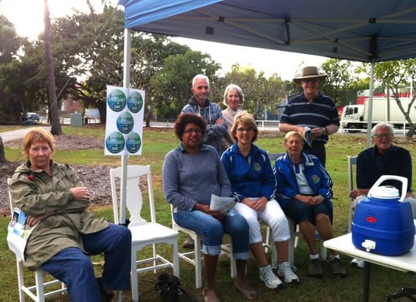 Stephens croquet club backs ANZAC Day service with water station and biscuits