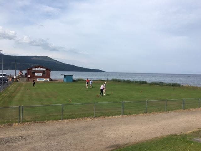 Croquet on the Isle of Arran, Scotland
