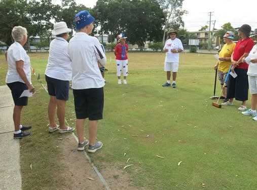 Australia Day celebrations at Toombul Croquet Club