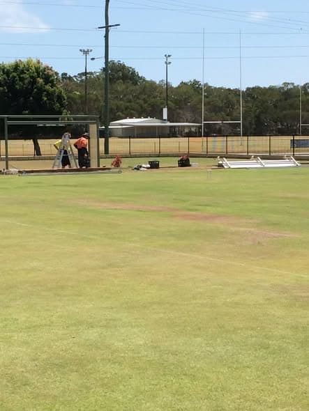 New shelter under construction at Caloundra
