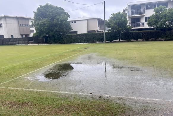 Lovely weather for ducks at Coolum