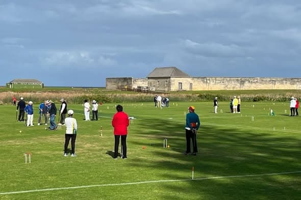 Headland-Buderim members enjoy croquet Convict Tour to Norfolk Island