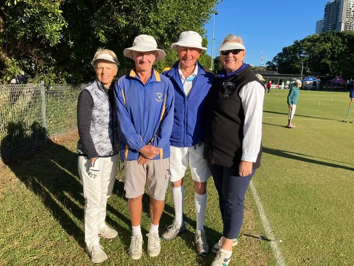 Deb Camden plays Southport Open Doubles