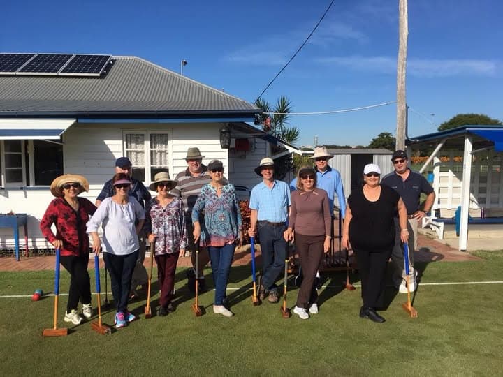 First-timers enjoy a sunny Sunday of croquet