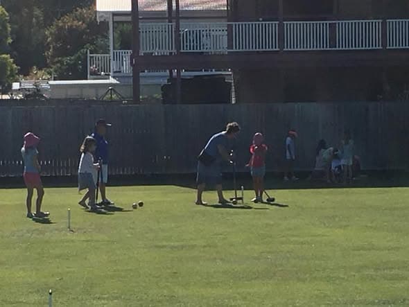 Party season has started at Windsor Croquet Club
