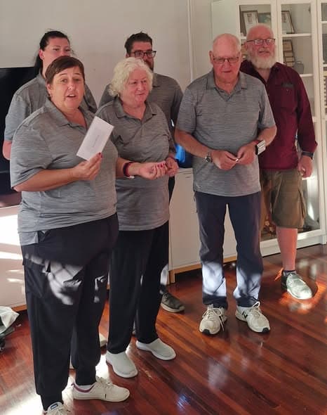Moreton Bay and Eildon team wins Gateball competition hosted at Eildon