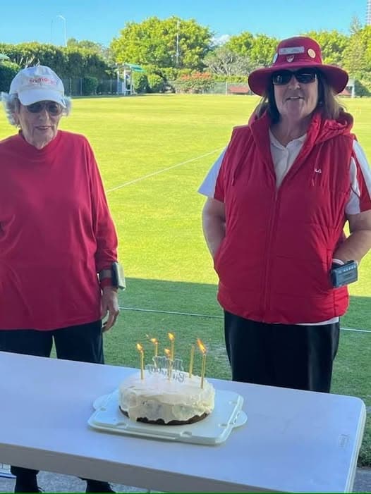Birthday celebrations at Southport Croquet Club