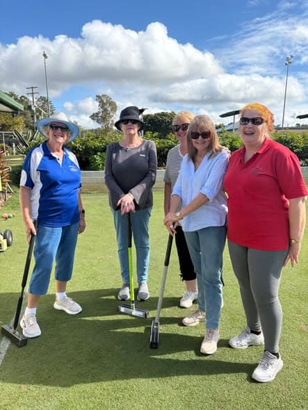 Nambour celebrates women in croquet with high tea
