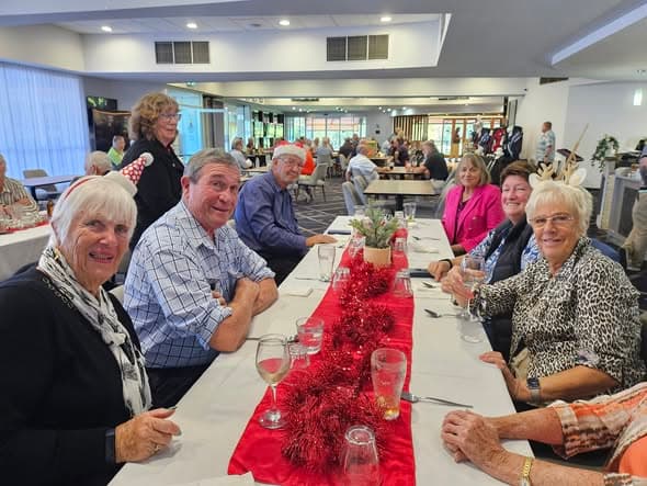 Eildon members celebrate Christmas in July