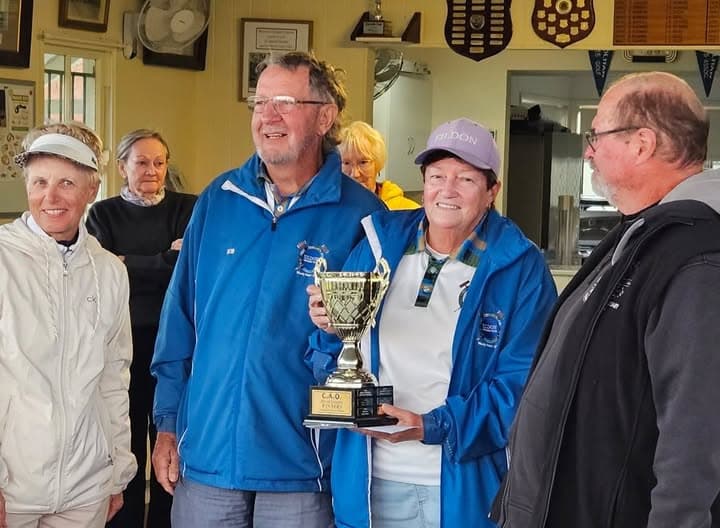 Eildon pair Bob and Desley win GC Mixed Doubles