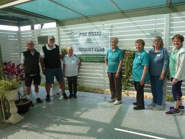 Y Group's 28 members visit Pine Rivers for Ricochet and Croquet Golf
