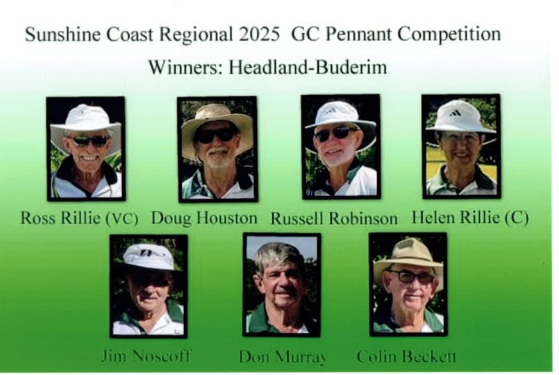 Congratulations to Headland-Buderim on a great team effort