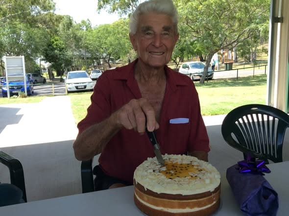 90th birthday celebrations for George de Gunst