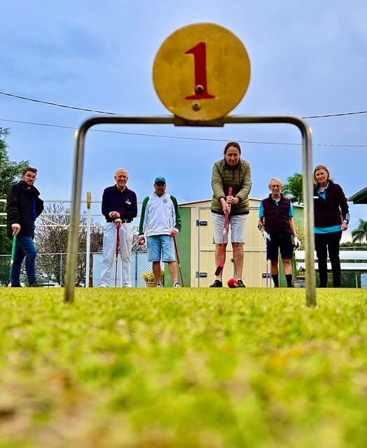 Try Gateball on Monday evening at Stephens