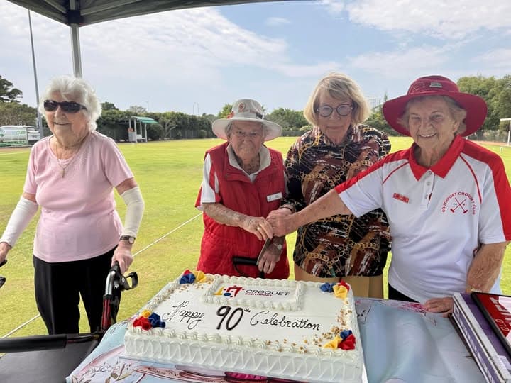 Southport croquet club shares two new photo sets from the lawns