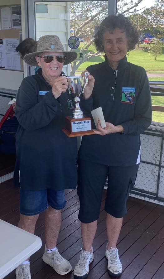 Ann and Beth win the Bayside Cup