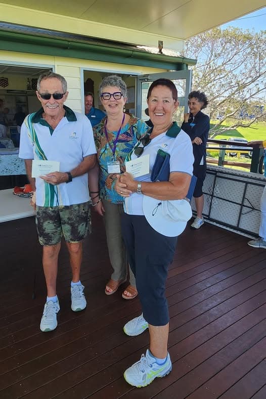 Helen and Ross Rillie runners-up at Bayside Cup