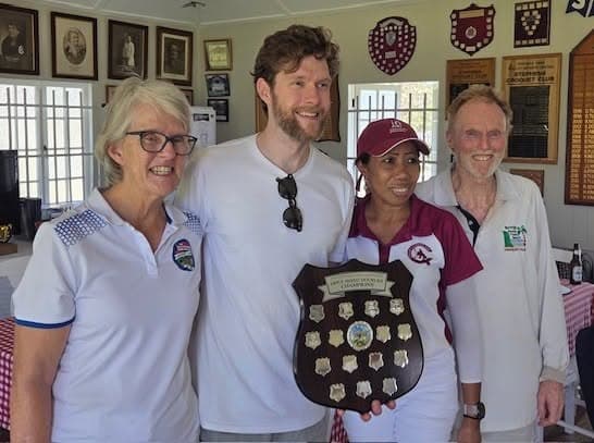 Luxmoore and Rowell second in CAQ Mixed Doubles