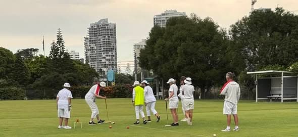 Beryl Phillips IntraClub Gateball Triples won at Southport