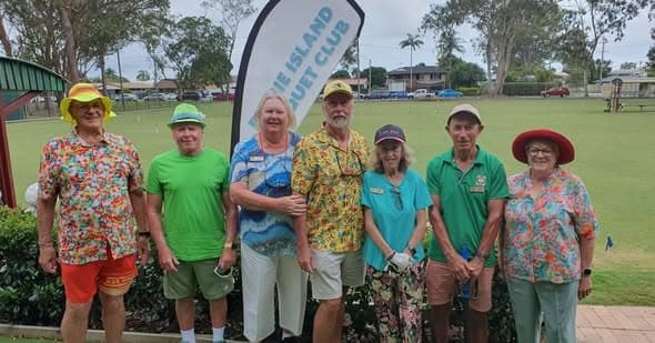 Eildon players enjoy Bribie Island Gala Day