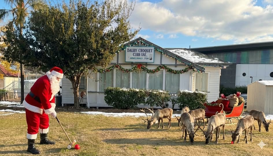 Season's greetings from Dalby Croquet Club