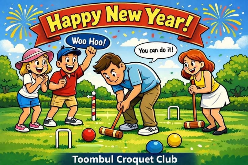 Happy New Year from Toombul Croquet Club