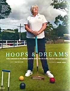 Croquet makes the Sydney Morning Herald cover story