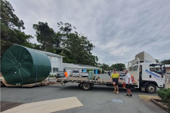 New bore water tank installed at Headland-Buderim