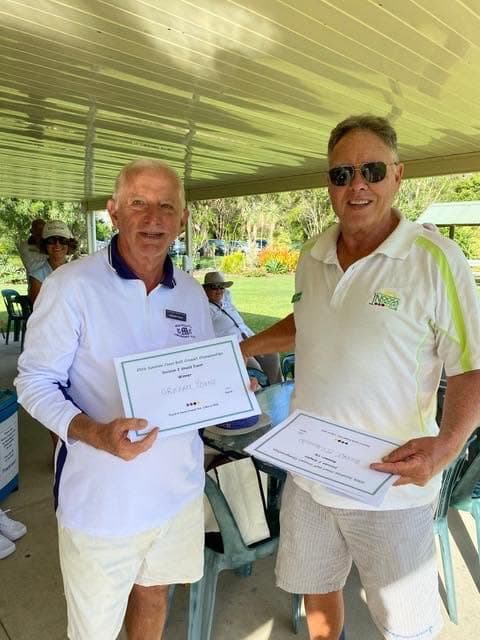 Graham Young wins Div 2 Singles Shield at Noosa