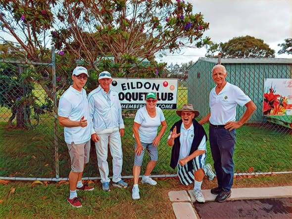 Brisbane Golf Croquet Pennants continue at Eildon
