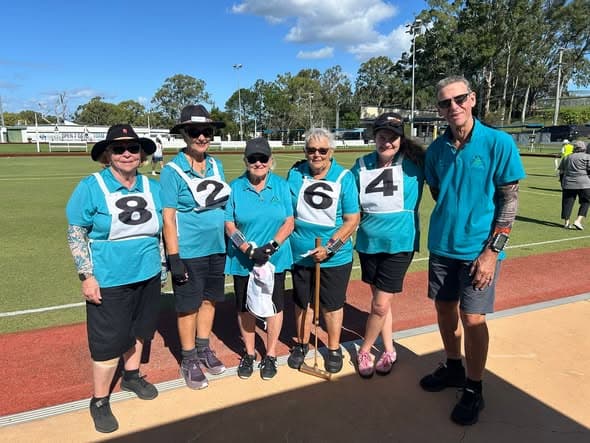 Pine Rivers pairs and Gateball team head to Sandgate tournaments