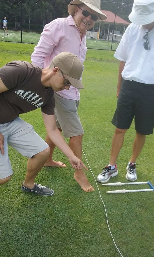 Searching for the holes for the hoops