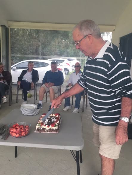 Farewell morning tea for Paul