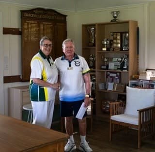 Dan Stewart wins Graceville Singles; Focus Optometrists thanked for sponsorship