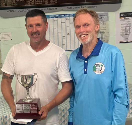 Shane Davis wins the Steve Jones Cup