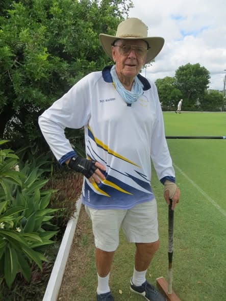Roy M.: Wynnum's senior member finds joy in croquet