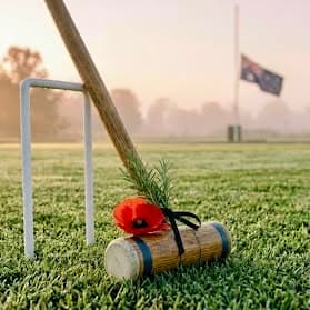 Dalby Croquet Club pauses to remember