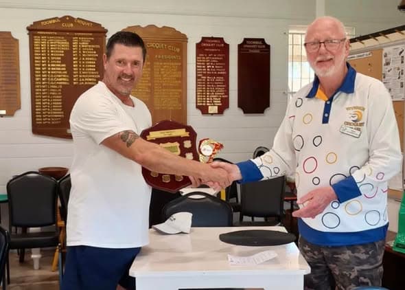 Windsor croquet player Shane Davis wins CAQ President First Eights, plus one more from Windsor
