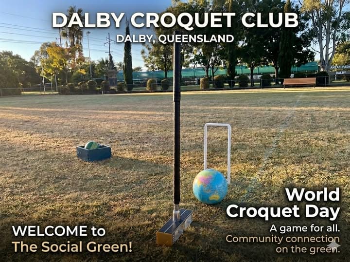 Keep World Croquet Day going at Dalby