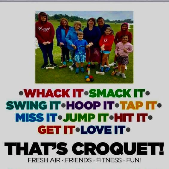 Afternoon croquet fun at Coolum Club