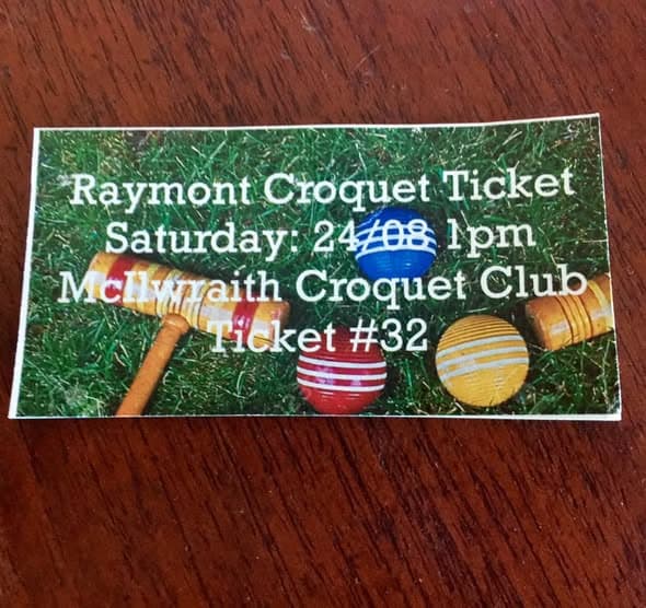 Afternoon of croquet with Raymont Residential College