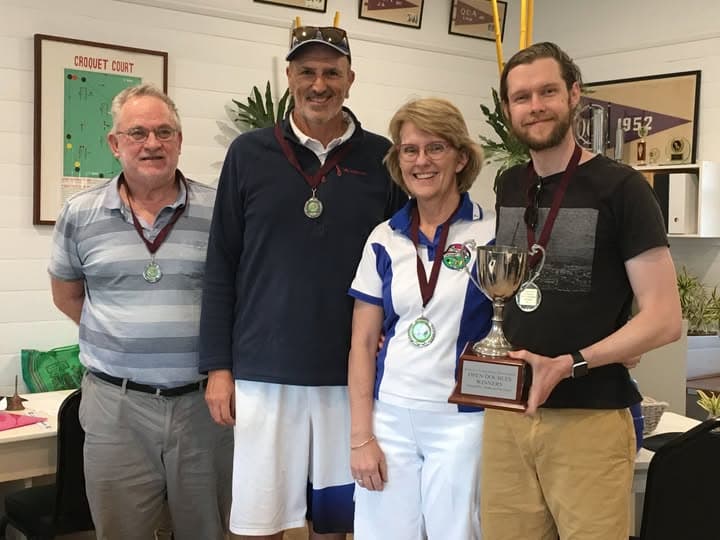 Tom and Heather Knight win 2019 Queensland Open Doubles