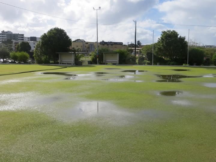 Play suspended at Wynnum after week of heavy rain, plus four more from Wynnum
