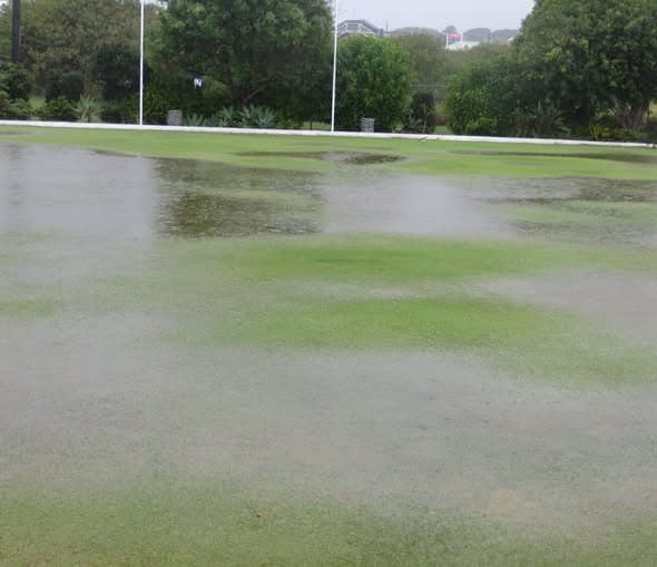 Heavy rain delays Tuesday croquet at Wynnum
