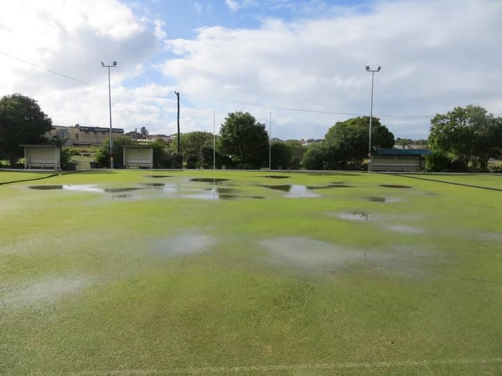 Why we close the courts after heavy rain